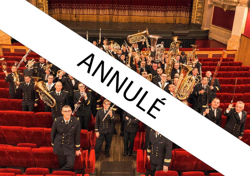 Annulation concert Marine nationale