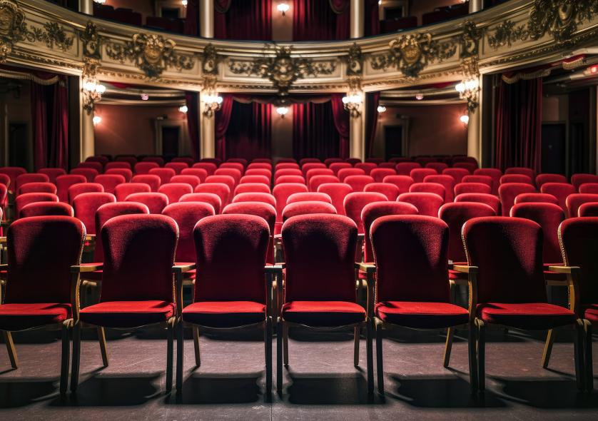 Musique, danse, théâtre, salle de spectacle