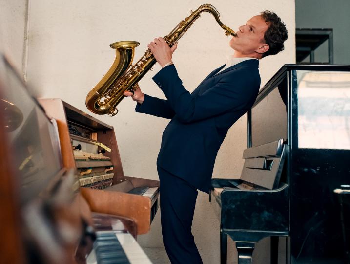 Musique, jazz, saxophone