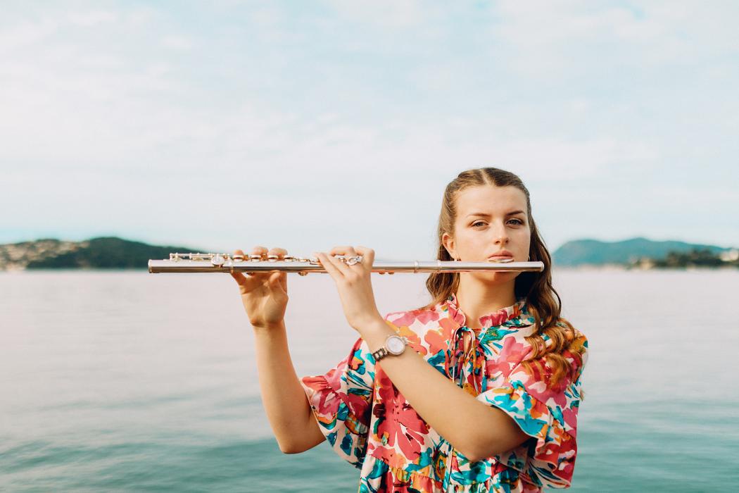 Musique – Flûte traversière – Gabrielle
