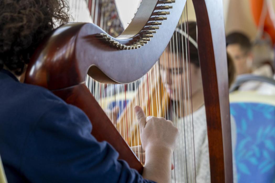 Musique, harpe